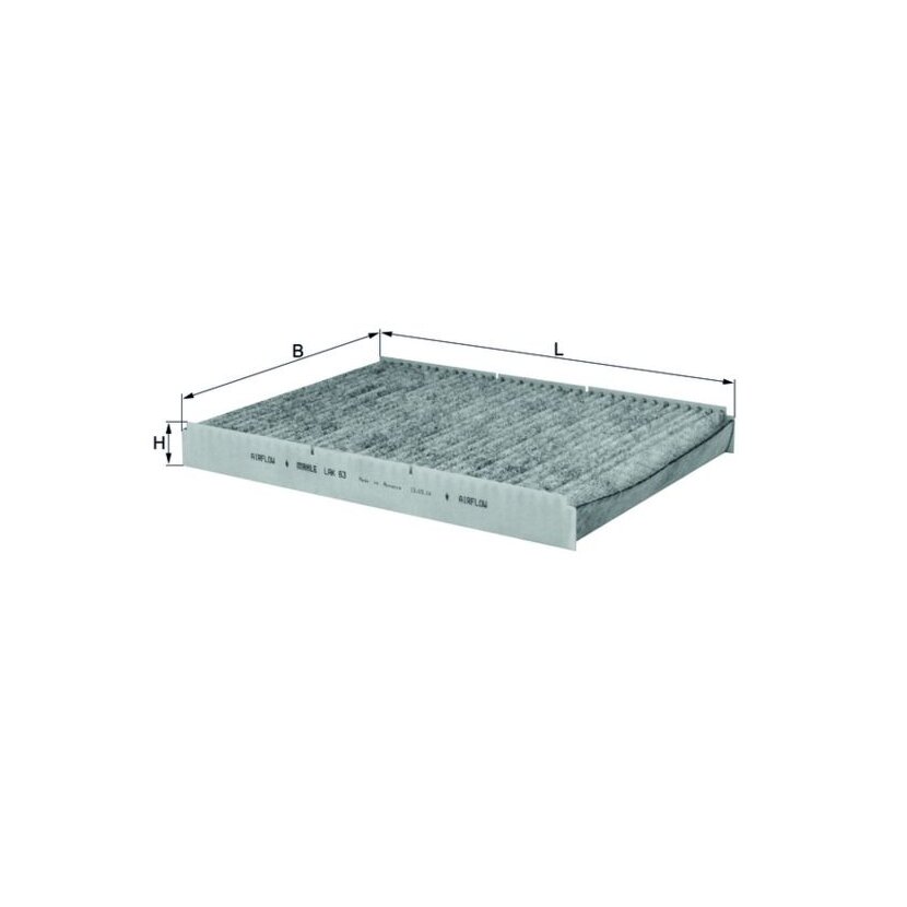 KNECHT Filter, Innenraumluft LAK 63 - LAK63 für 1J0819644
