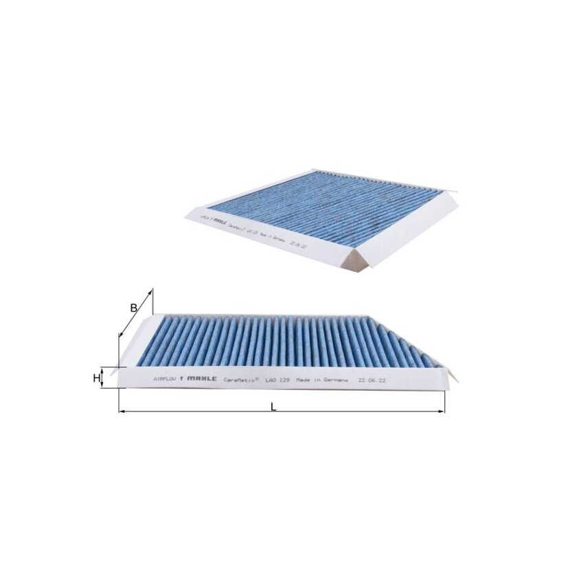 KNECHT Filter, Innenraumluft LAO 129 - LAO129 für 2038300918