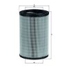 KNECHT Luftfilter LX 865 - LX865 für 07512957