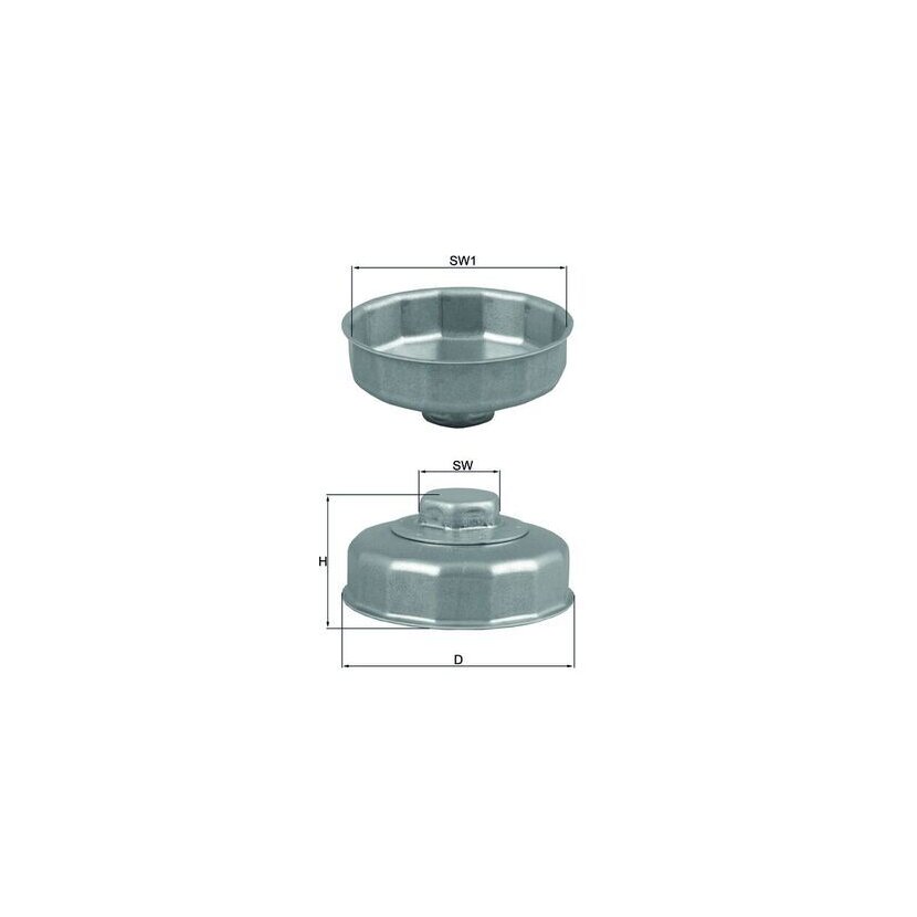 KNECHT Ölfilterschlüssel OCS 1 - OCS1 für 1035890209