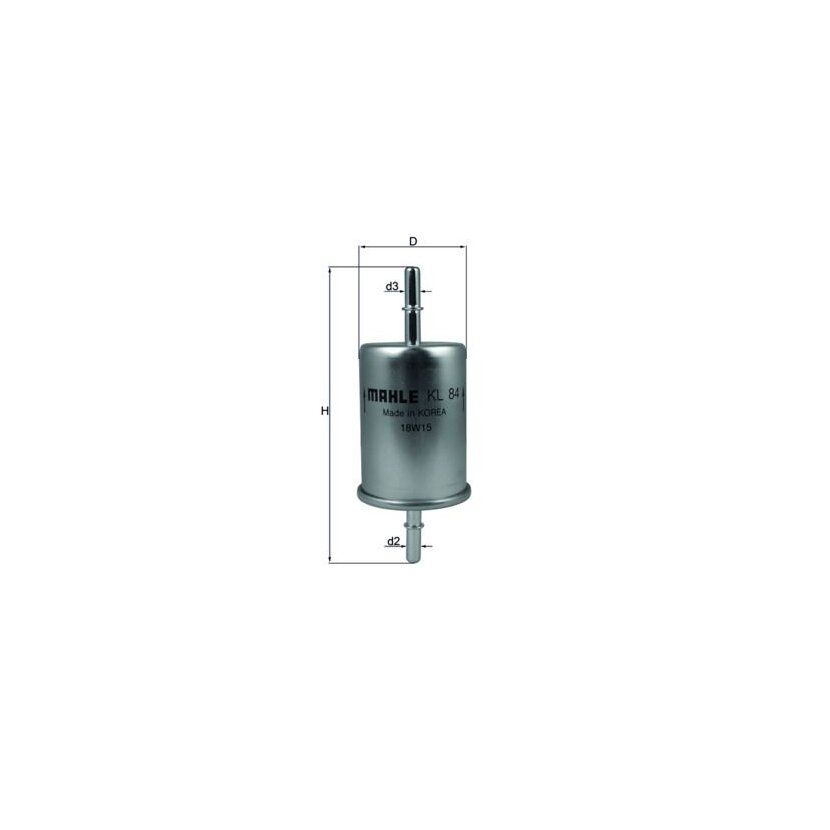 KNECHT Kraftstofffilter KL 84 - KL84 für 6QE201511