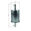 KNECHT Kraftstofffilter KL 84 - KL84 für 6QE201511