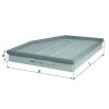 KNECHT Luftfilter LX 982 - LX982 für 13717521023