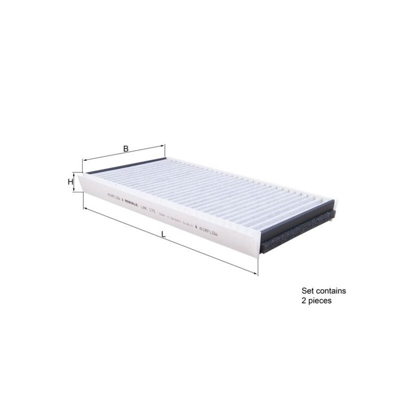 KNECHT Filter, Innenraumluft LAK 173/S - LAK173/S für 0146843