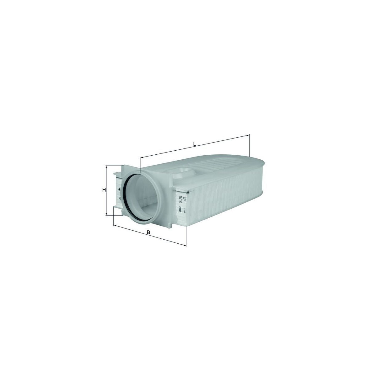 KNECHT Luftfilter LX 1833 - LX1833 für 6510940104