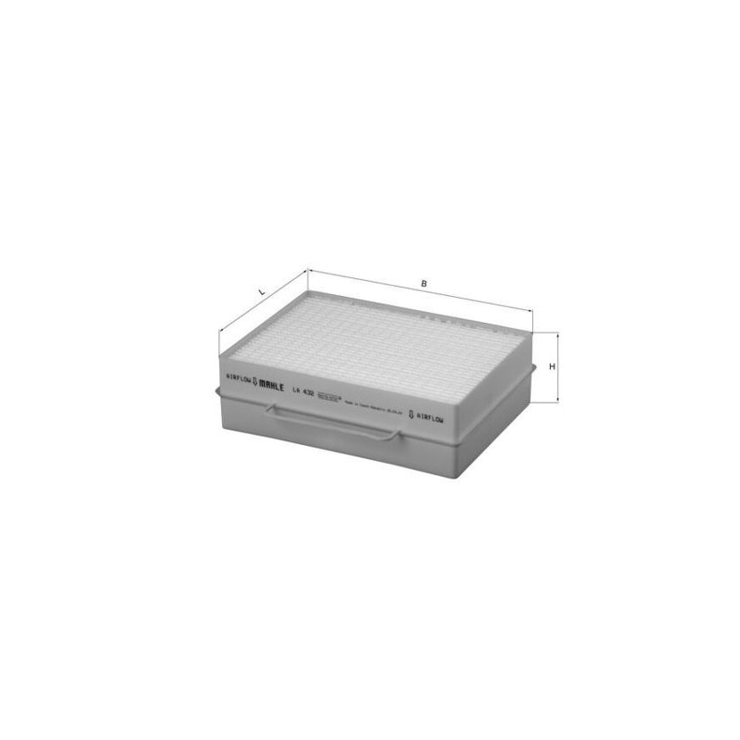 KNECHT Filter, Innenraumluft LA 432 - LA432 für 1379952