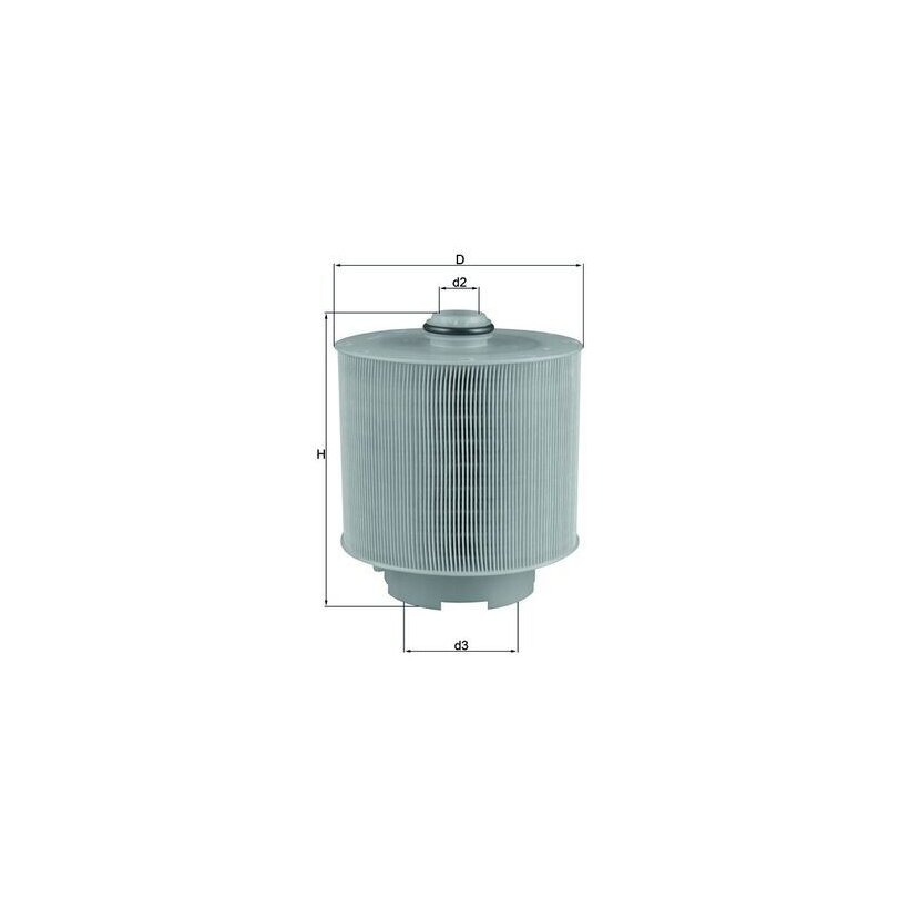 KNECHT Luftfilter LX 1006/2D - LX1006/2D für 4F0133843