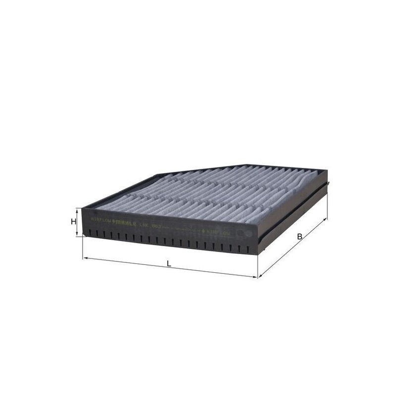 KNECHT Filter, Innenraumluft LAK 863 - LAK863 für 0008309518