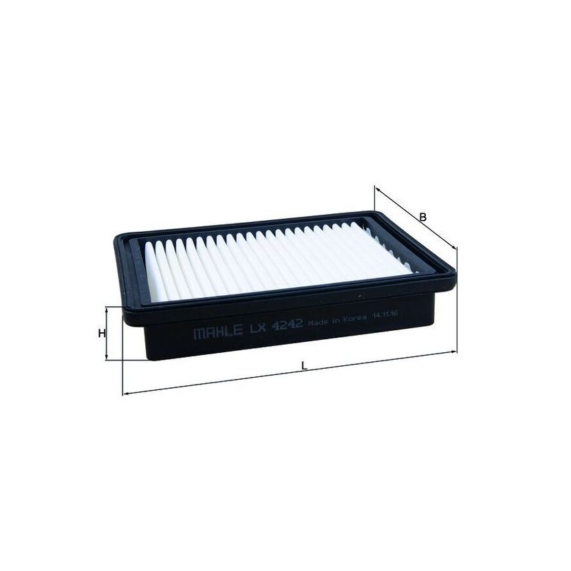 KNECHT Luftfilter LX 4242 - LX4242 für 95238310