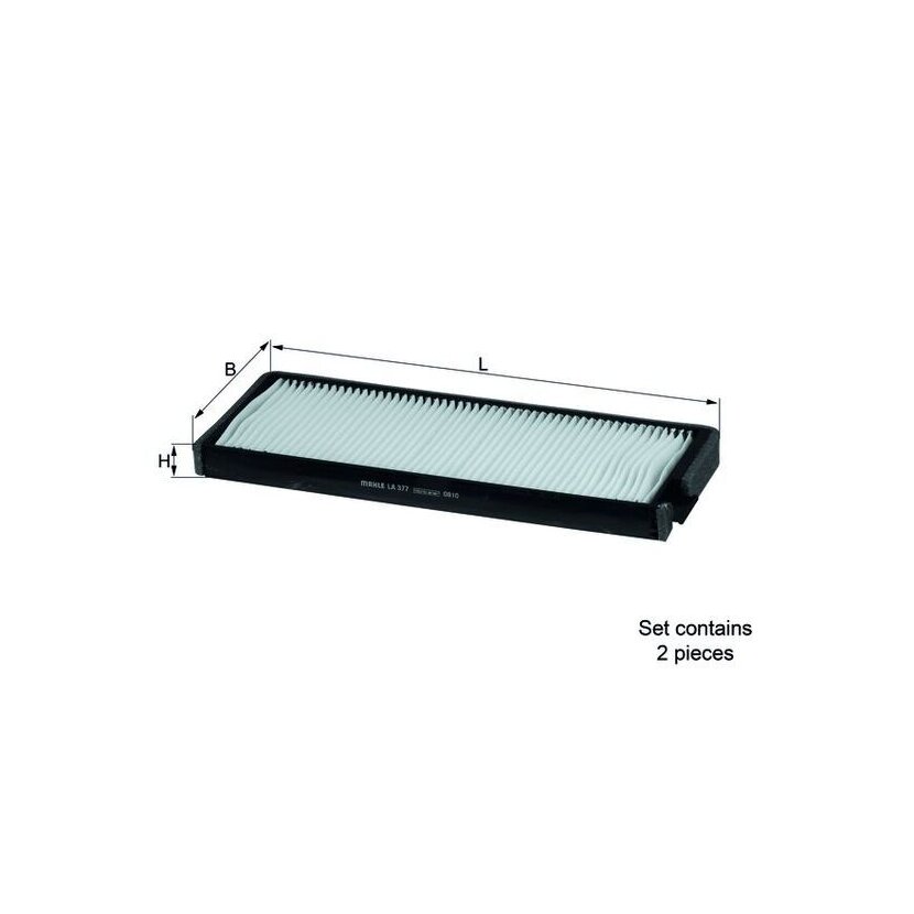 KNECHT Filter, Innenraumluft LA 377/S - LA377/S für 93740495