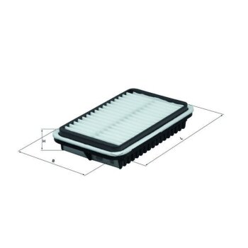 KNECHT Luftfilter LX 1588 - LX1588 für 1378075F00