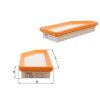 KNECHT Luftfilter LX 5595 - LX5595 für 165468957R