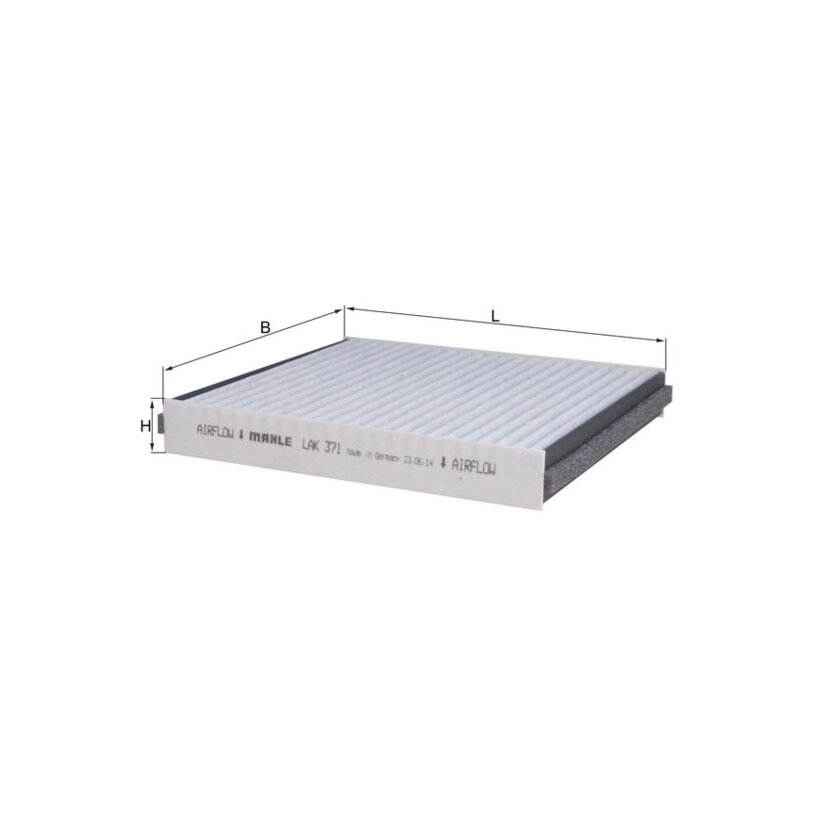 KNECHT Filter, Innenraumluft LAK 371 - LAK371 für 27277-CL025