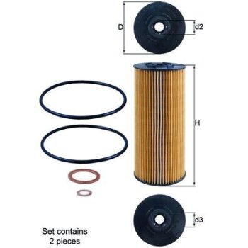 KNECHT Ölfilter OX 137D1/S - OX137D1/S für...