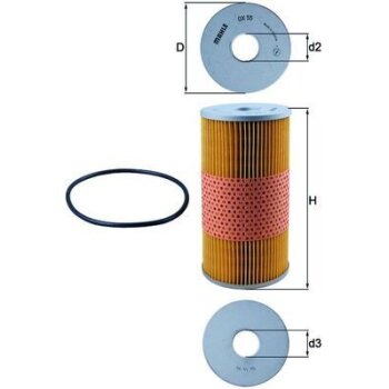 KNECHT Ölfilter OX 55D - OX55D für 801195128
