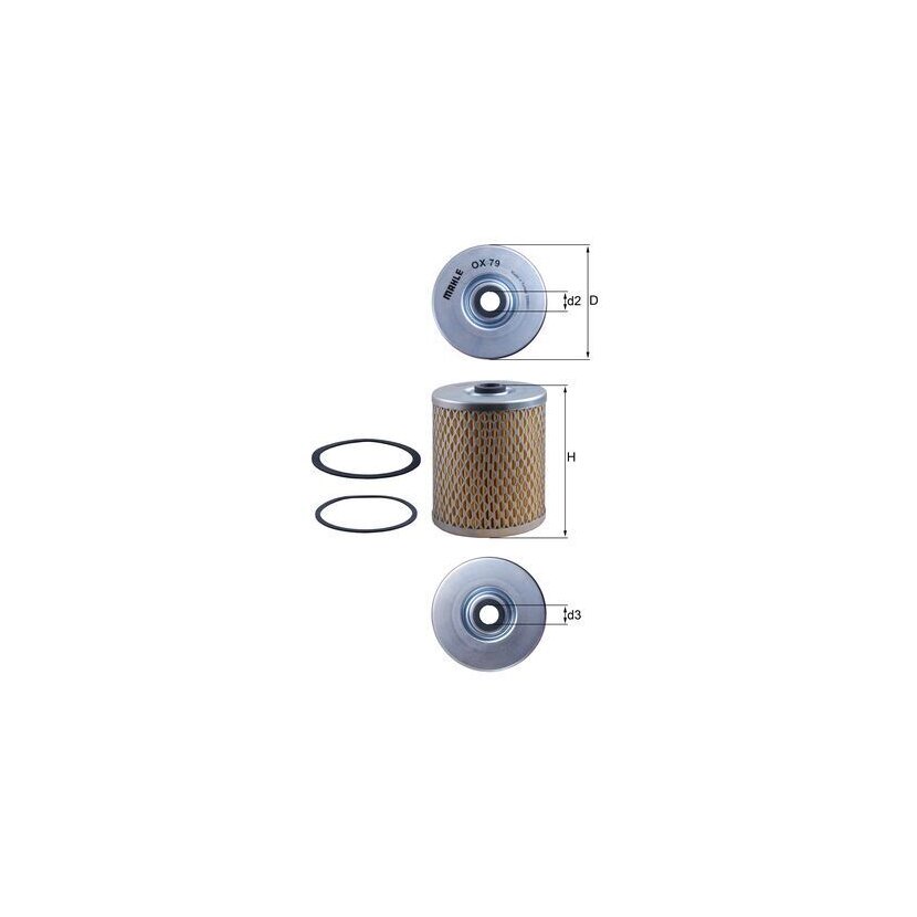 KNECHT Ölfilter OX 79D - OX79D für 33710530209