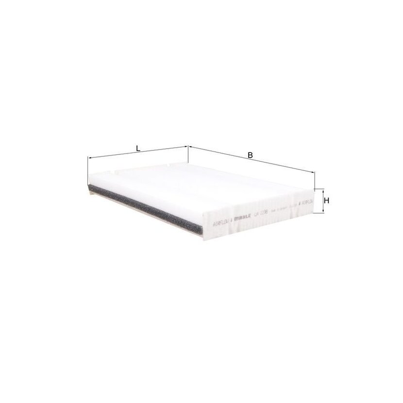 KNECHT Filter, Innenraumluft LA 1198 - LA1198 für 4478300100