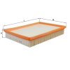 KNECHT Luftfilter LX 443 - LX443 für 5018338