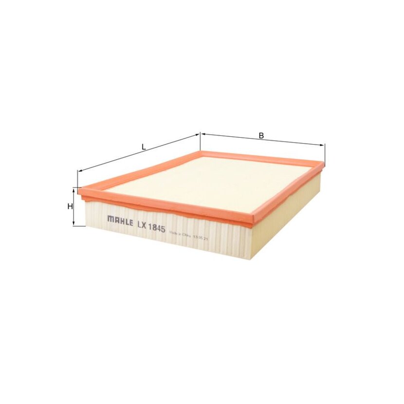 KNECHT Luftfilter LX 1845 - LX1845 für 2E0129620B