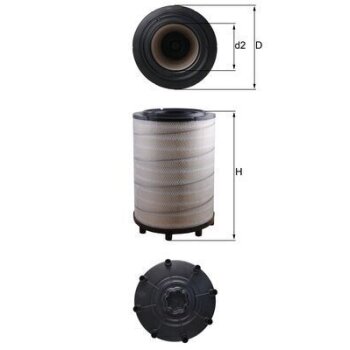 KNECHT Luftfilter LX 2839 - LX2839 für 1869993