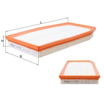 KNECHT Luftfilter LX 4872 - LX4872 für 2640940100
