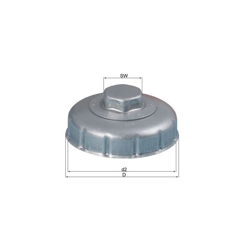 KNECHT Ölfilterschlüssel OCS 7 - OCS7 für 0000132900