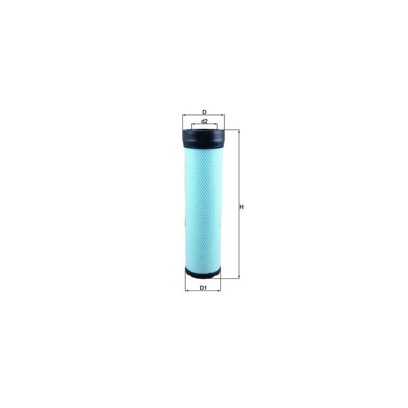 KNECHT Sekundärluftfilter LXS 256 - LXS256 für 151849149