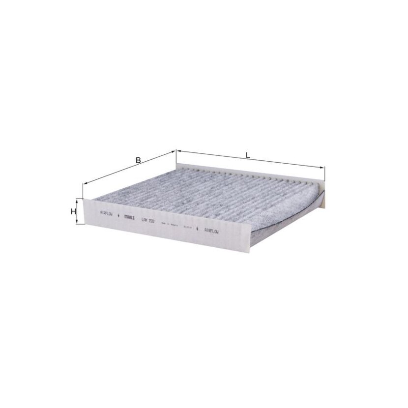 KNECHT Filter, Innenraumluft LAK 220 - LAK220 für 1253220