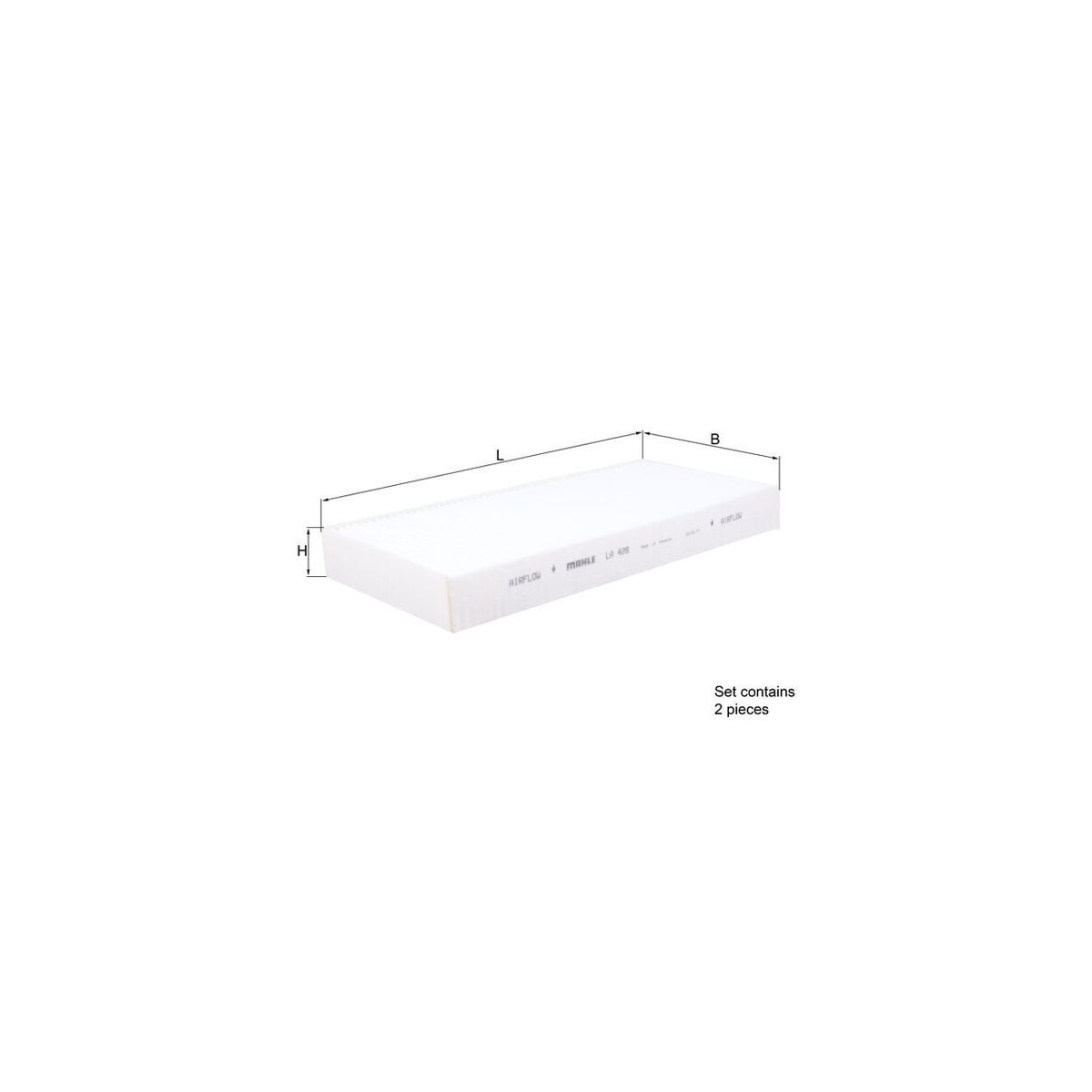 KNECHT Filter, Innenraumluft LA 426/S - LA426/S für 272770001R