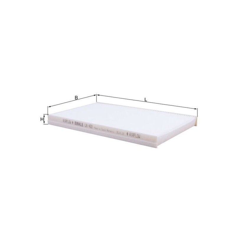 KNECHT Filter, Innenraumluft LA 422 - LA422 für 6001073268