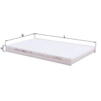 KNECHT Filter, Innenraumluft LA 422 - LA422 für...