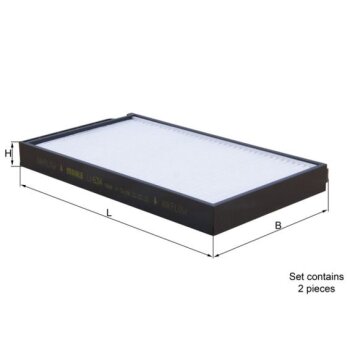KNECHT Filter, Innenraumluft LA 634/S - LA634/S für...