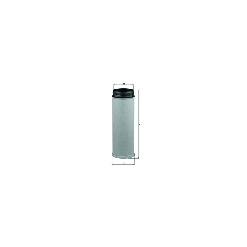 KNECHT Sekundärluftfilter LXS 277 - LXS277 für 81084050017