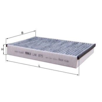 KNECHT Filter, Innenraumluft LAK 875 - LAK875 für...