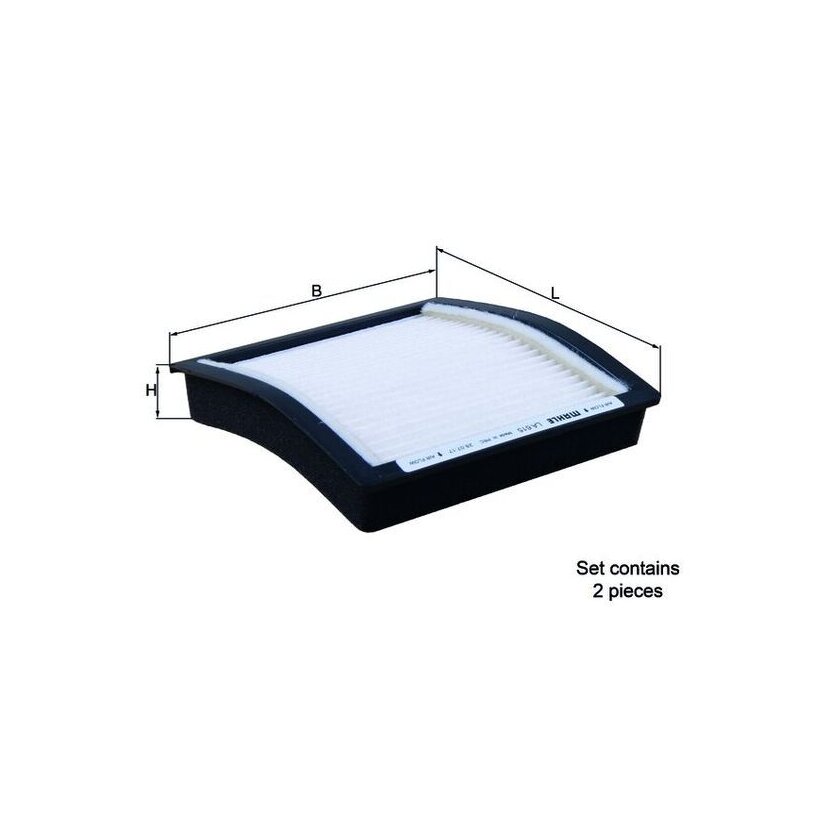 KNECHT Filter, Innenraumluft LA 615/S - LA615/S für 2339892