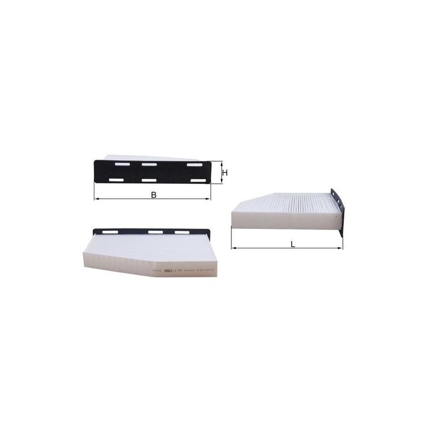 KNECHT Filter, Innenraumluft LA 181/1 - LA181/1 für 1K0819644