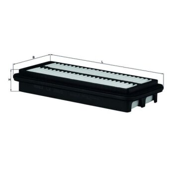 KNECHT Luftfilter LX 2865 - LX2865 für 2811307100