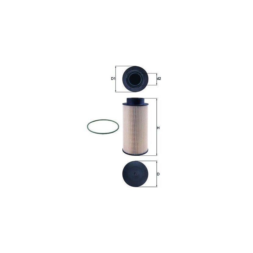 KNECHT Kraftstofffilter KX 182D - KX182D für 5021185601