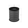 KNECHT Luftfilter LX 1281 - LX1281 für 21834210