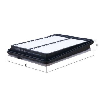 KNECHT Luftfilter LX 4239 - LX4239 für 165464EA0C
