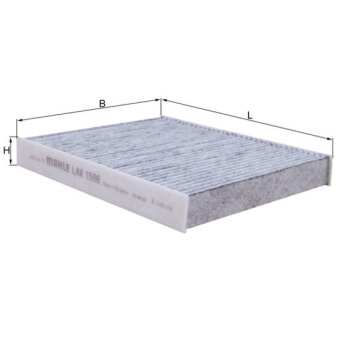 KNECHT Filter, Innenraumluft LAK 1506 - LAK1506 für...
