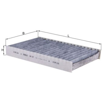 KNECHT Filter, Innenraumluft LAK 87 - LAK87 für...