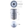 KNECHT Kraftstofffilter KC 101 - KC101 für 3192226910