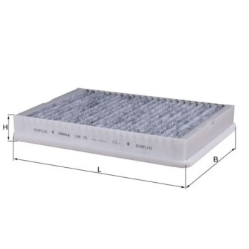 KNECHT Filter, Innenraumluft LAK 79 - LAK79 für 9134749