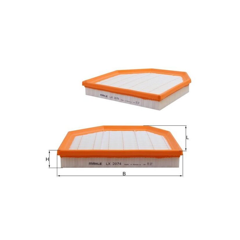 KNECHT Luftfilter LX 2074 - LX2074 für 13727843284