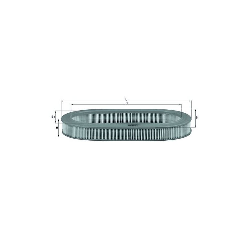 KNECHT Luftfilter LX 1042 - LX1042 für GFE1143
