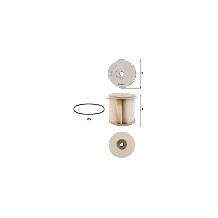 KNECHT Kraftstofffilter KX 271D - KX271D für 1675795