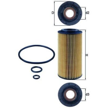 KNECHT Ölfilter OX 179D - OX179D für 6031840025