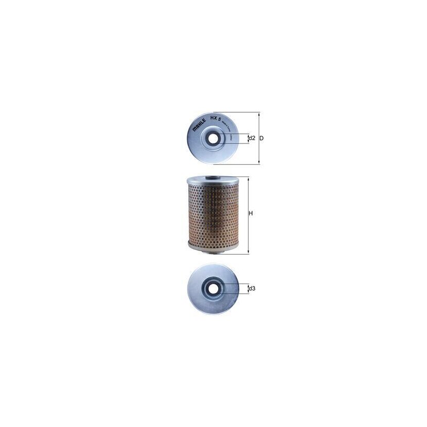 KNECHT Hydraulikfilter, Lenkung HX 5 - HX5 für ZE67267000