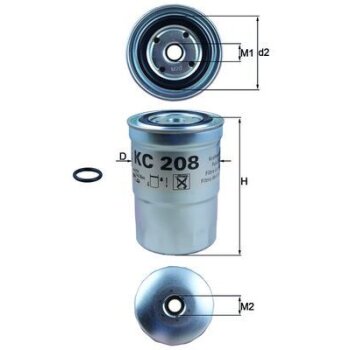 KNECHT Kraftstofffilter KC 208 - KC208 für ME132525